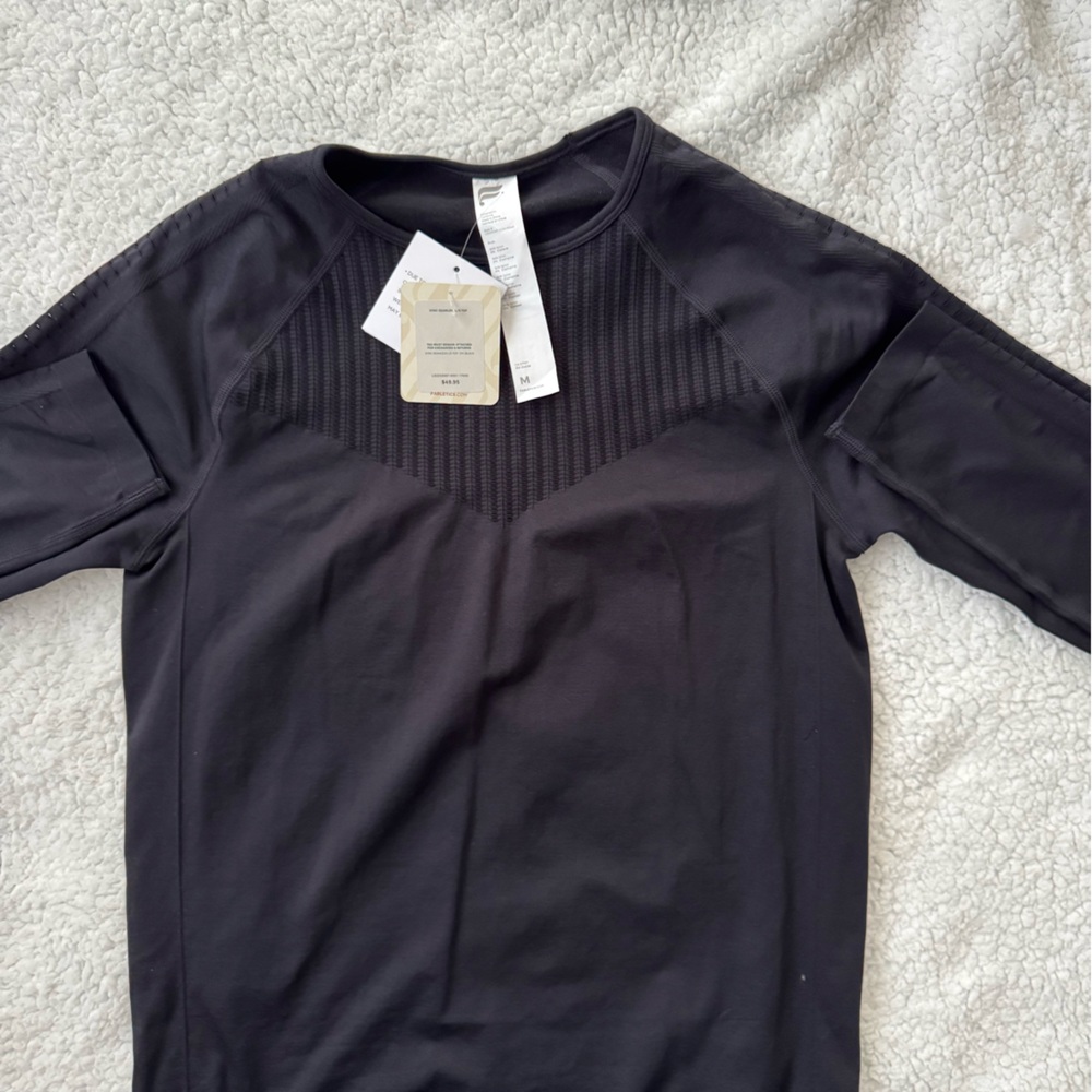Fabletics Black Athletic Shirt